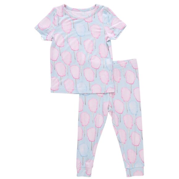 GIRLS Bamboo Pj Set - Cotton Candy - Picture 1 of 3